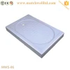 custom size acrylic rectangle deep shower tray and base