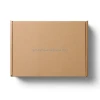 Custom Small Postal Shipping Box Pink Color Printing logo Corrugated Paper Box