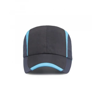 Custom sports cap running hat polyester dry fit cap for wholesale