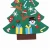 Import custom wall hanging felt christmas tree home craft  decoration kit supplies from China