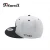 Import Custom Wholesale 6 Panel 3D Embroidered Caps black and white Snapback hat from China