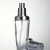Import Custom wholesale Clear Essential Oil Glass Perfume Bottles With Pump Sprayer from China