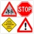 Import customizable durable aluminum road sign triangle traffic sign from China