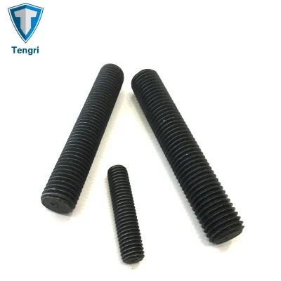 Customize Different Size of Steel Rod Stud Bolt with Black Oxide
