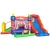 Import Customize various color small elephant home inflatable jumping bouncer with water slide for kids from China