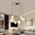 Import Customized Black Long Arm Cable Lamp Living Room Interior Decoration Spider Lighting DIY LED Chandelier Lamp from China