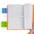 Import customized colorful food grade silicone book cover from China