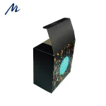 Customized Folding White Card Cake Box For Mooncake