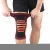 Import Customized Jogging Elastic Knitted Knee Sleeves Compression Support Basketball Sports Knee Brace Sleeves Protector from China