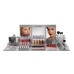 Customized Retail Cosmetic Shop Counter Table Design Furniture Acrylic Makeup Display Stand Rack