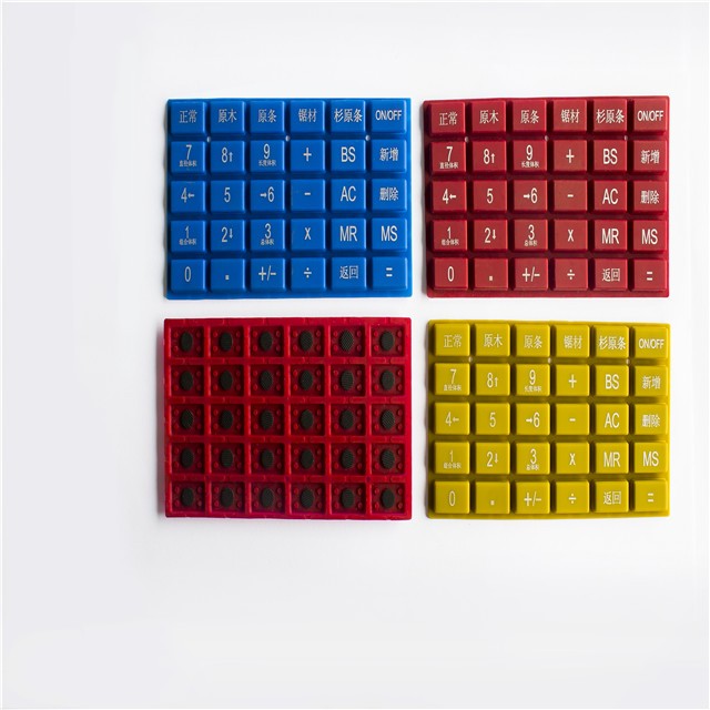 Buy Customized Silicone Rubber Conductive Keypads And Keyboards Buttons ...