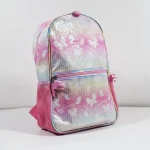 Customized Sublimation Colorful Softback Backpack for Girls Waterproof and Anti-Theft with Zipper Lock for School