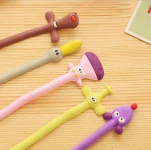 Cute cartoon silicone animal wire winder free shaping headphone cable tying and wire fixing finishing organizer