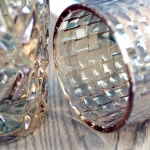 Cylinder Coloured  Glass Vase  For Home And Wedding Decoration