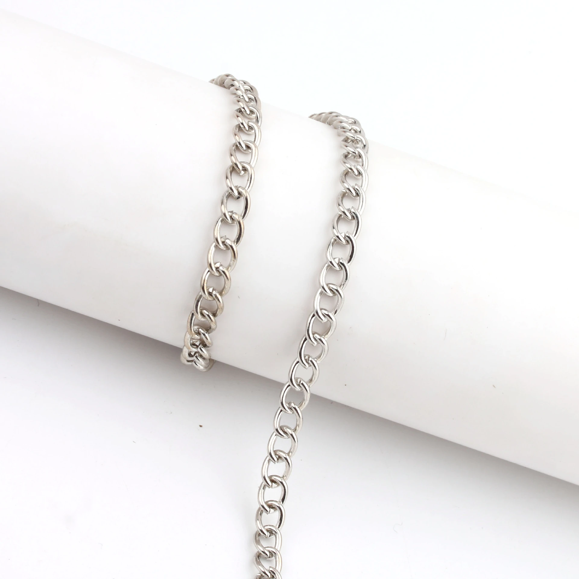 Deepeel RM058 2-12mm Women Purse Tassel Chain Handbag Hardware Accessories Tag Bead Chains Decoration Bag Chain