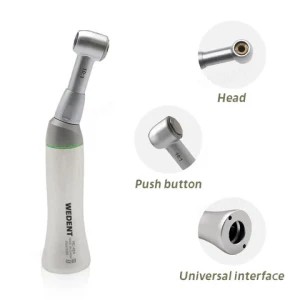 Dental Handpiece 10:1 Deceleration Reciprocating Push Button Contra Angle Hand File Use Low Speed Dental Handpiece