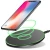 Import Desktop Gy68 Aluminum Inductive Magnetic Fast Charging Pad Plate Qi Wireless Charger With LED Light For Cell Phone from China