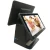 Import Desktop pos terminal dual 11.6inch restaurant pos with thermal printer from China