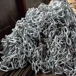 Dia. 22mm Chinese Factory High-quality Welded Studless Anchor Chain Mooring Chain and Accessories for Aquaculture