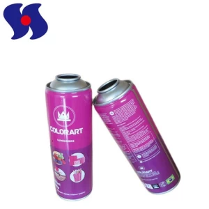 Diameter 57mm empty aerosol can for paint spray 330ml