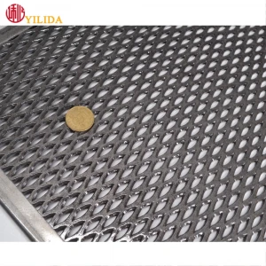 diamond hole expanded sheet metal wire mesh