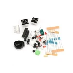 DIY Kits AT89C2051 Electronic Clock Digital Tube LED Display Suite Electronic Module Parts and Components DC 9V - 12V