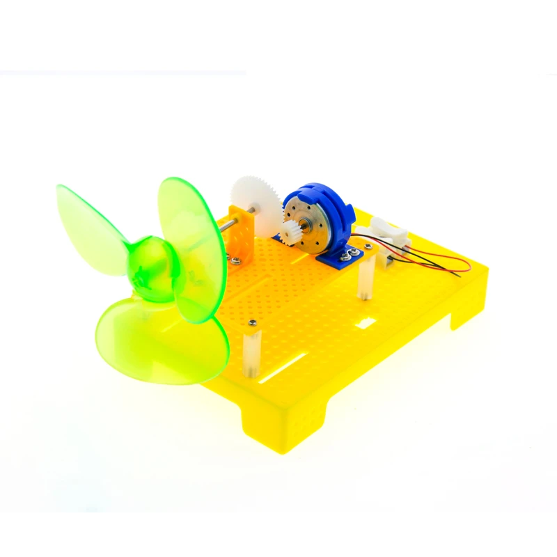 DIY physical  science experiment Wind power generation yiwu toys for kids
