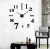 Import DIY wall clock roman numerals 3d number clocks from China