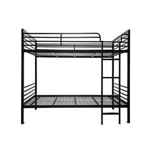 Dorm separation student bunk bed with stairs and dormitory furniture twin over twin detachable bunk bed