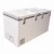 Import Double Door White Deep Chest Freezer and Refrigerator for Ice Cream Meat Chicken Fish and Sausage from China
