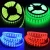 Import Double Row 5M 5050 SMD 600 LEDs RGB LED Strip light + 44Key IR Remote + 10A Power from China