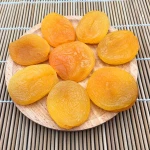 Dried apricots with seedless yellow apricots and preserved apricots