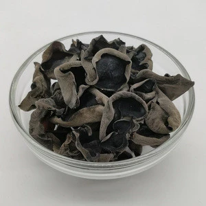 dried white back black fungus