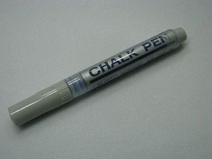 Dry erase chalk pen