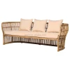 Durable design outdoor garden rattan sofa set wicker sofa furniture