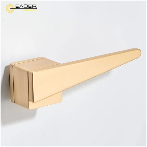 EADER Brushed nickel decorative door handle interior minimalist design door handle