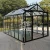 Easy DIY four season aluminium frame glass flower house