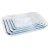 Import Eco-Friendly factory outlet rectangle glass baking dish/baking tray, microwave and oven glass bakeware from China
