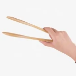 Eco friendly Food Bamboo Bread Clip Sushi Bread Salad Bamboo Tong