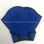 Eco-friendy Neoprene Aquatic Fitness Training Fit Webbed Gloves Swimming Gloves