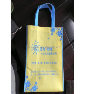 Eco market promotional bag non woven grocery tote shopping bag