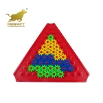Educational toy plastic DIY rotate gear building blocks set