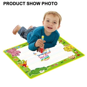 Educational water doodle mat drawing kit for kids