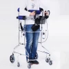 Elderly Walking Aid stroke Hemiplegia Rehabilitation Equipment Handbrake Foot Brake 6 Unversal Wheels