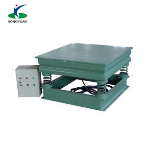 Electric shaking table concrete vibration for Brick-making