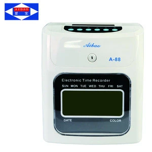 electronic card punch charging machine for parking