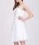 Import Embroidery Fashion Girl&#x27;s Evening Dress Fashion White Knee Length Girl&#x27;s Party Dress from China