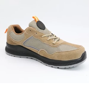 Eti safety low Price Fashion for men man Anti slip Steel Toe cap Sport Light weight Industrial Safety Shoes