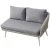 Import European Design Outdoor Wicker Sectional Lounge Rattan Corner Sofa Set from China