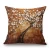 Import European hot sale home decoration pillow cover back cushion covers oil tree pillow case high quality from China